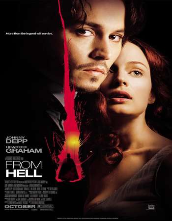 Poster Of From Hell 2001 English 350MB BRRip 480p ESubs Watch Online Free Download downloadhub.in