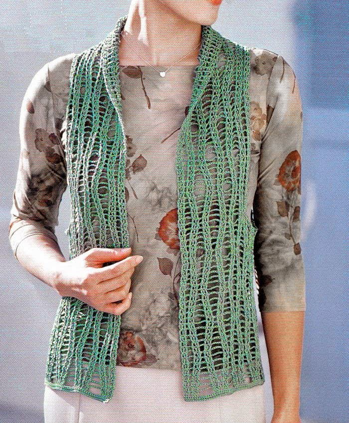 Crochet Sweaters: Crochet Vest Pattern Free - Lace Vest For Women