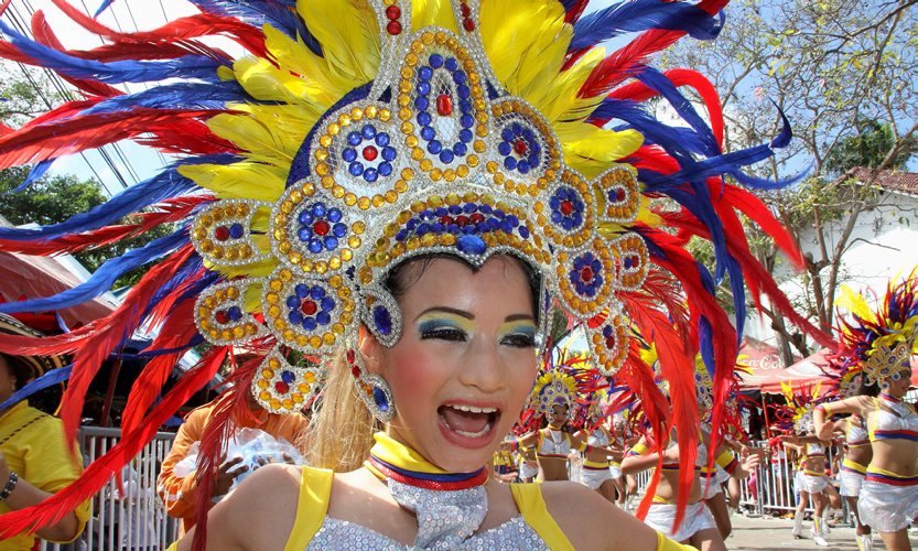 El silencio de la palabra: Imágenes del carnaval de Barranquilla.