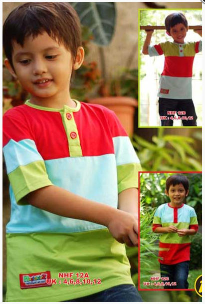 Gambar contoh  model baju  muslim anak  laki laki Model 
