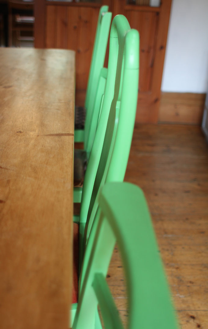 How To Paint Dining Chairs Archie and the Rug