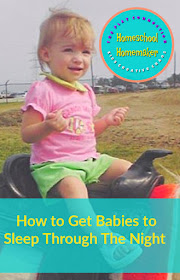 How to Get Babies to Sleep Through The Night Tips baby infant toddler