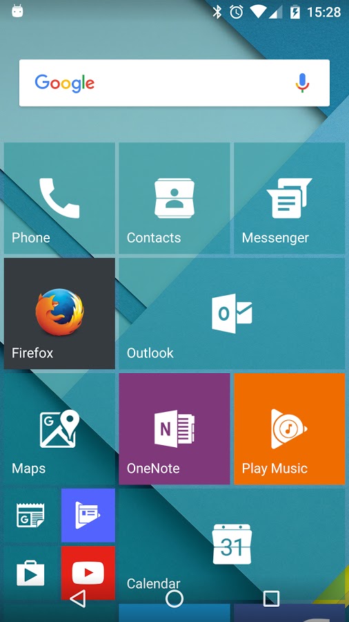android mauritius launcher 10 brings windows mobile live tiles to live tiles