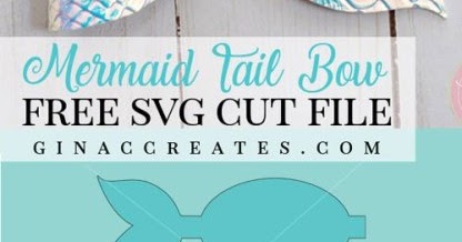 I Like Big Bows Free Mermaid Tails Bow Template For Faux Leather Bows
