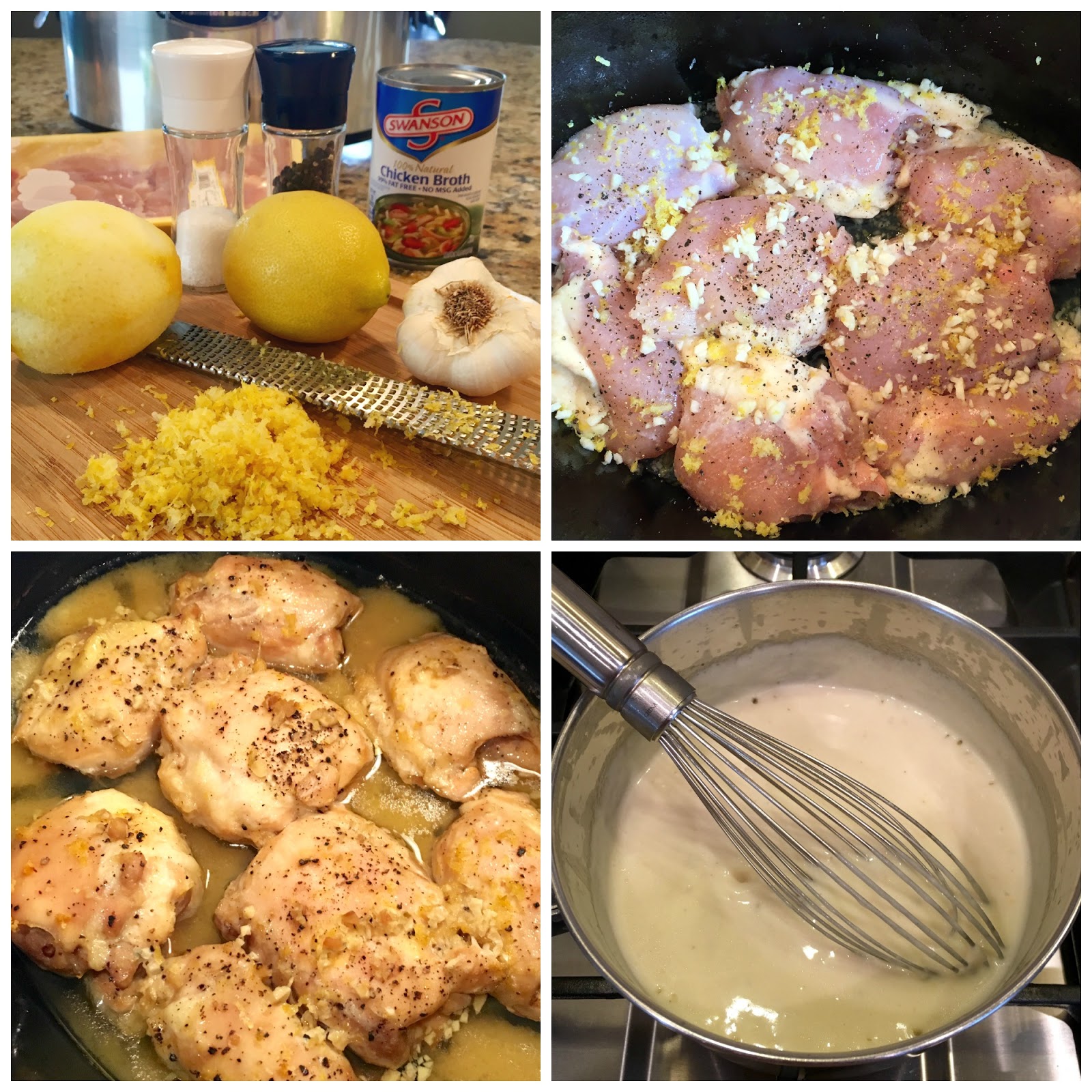 Easy Slow Cooker Lemon Garlic Chicken (Awesome Creamy Sauce) Sweet