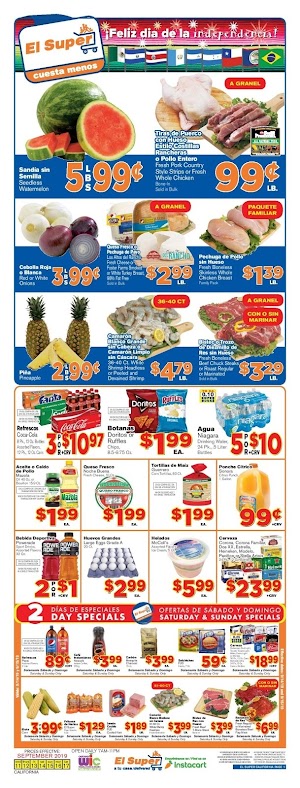 El Super Specials Ad September 18 - 24, 2019
