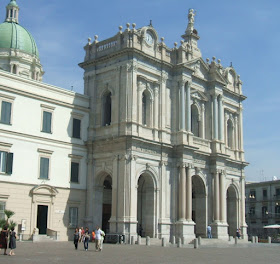 The cathedral at Pompei, where Maresca was married in 1955
