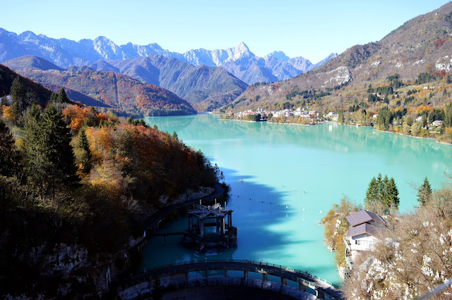 lago di barcis e sentiero del dint