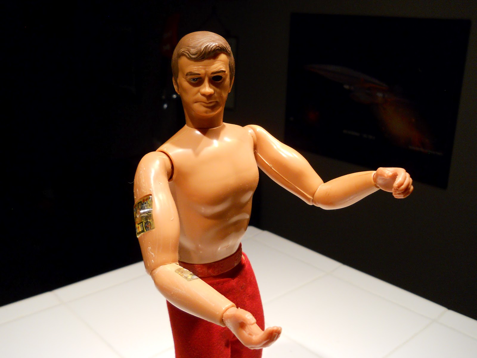six million dollar man doll in box value