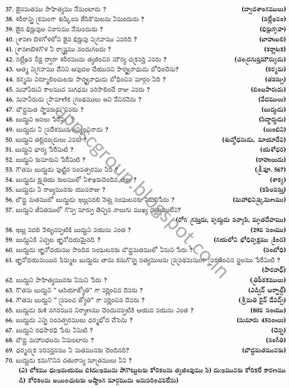appsc notification 2014 indian history bits mcqs for telugu medium group 1 and group 2 exams