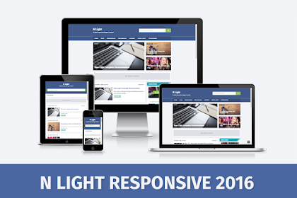 N Light Responsive And Seo Friendly Blogger Template