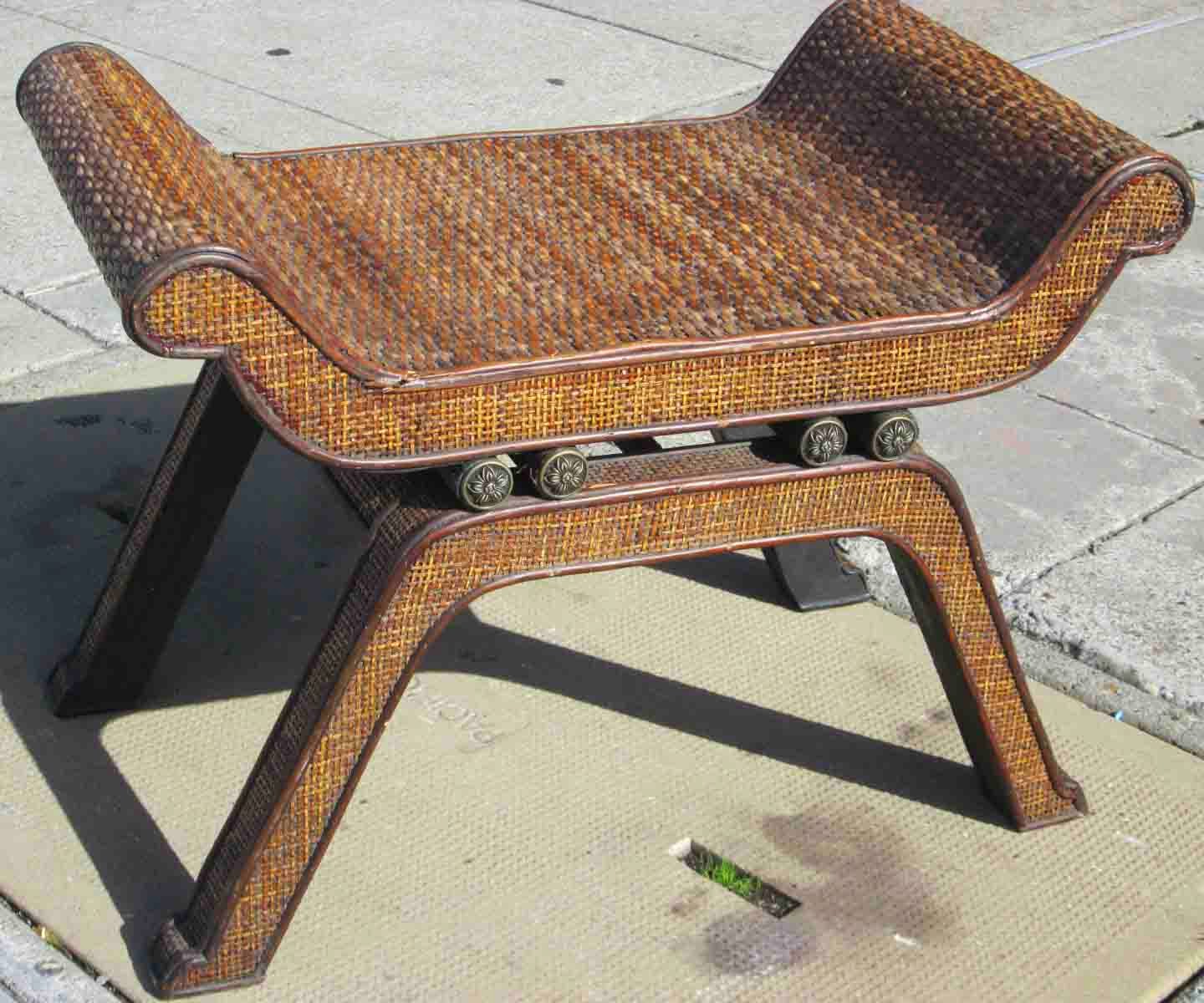 UHURU FURNITURE & COLLECTIBLES SOLD Bombay Ottoman 45