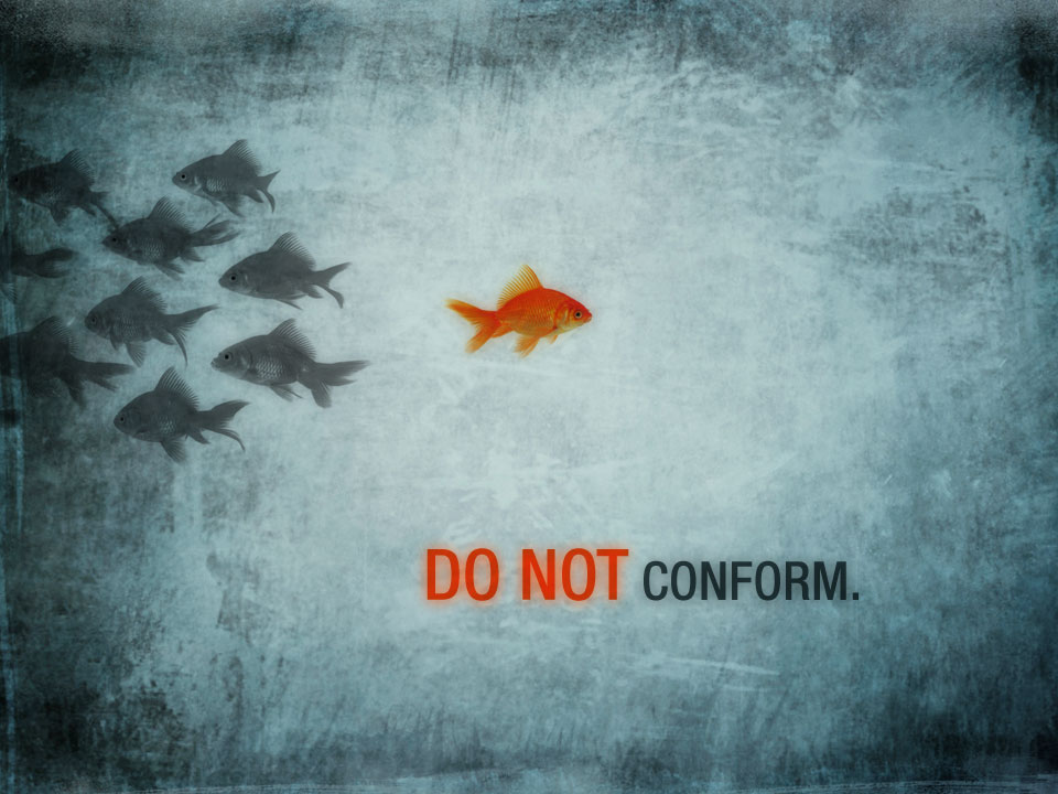 Free Yourself From Mental Slavery: 'CONFORMITY'