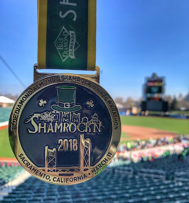 Shamrock'n Half Marathon medal 2018