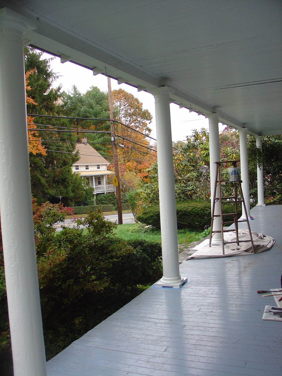 Life at Pugsley: Porch Column Bases 7: Finishing Touches