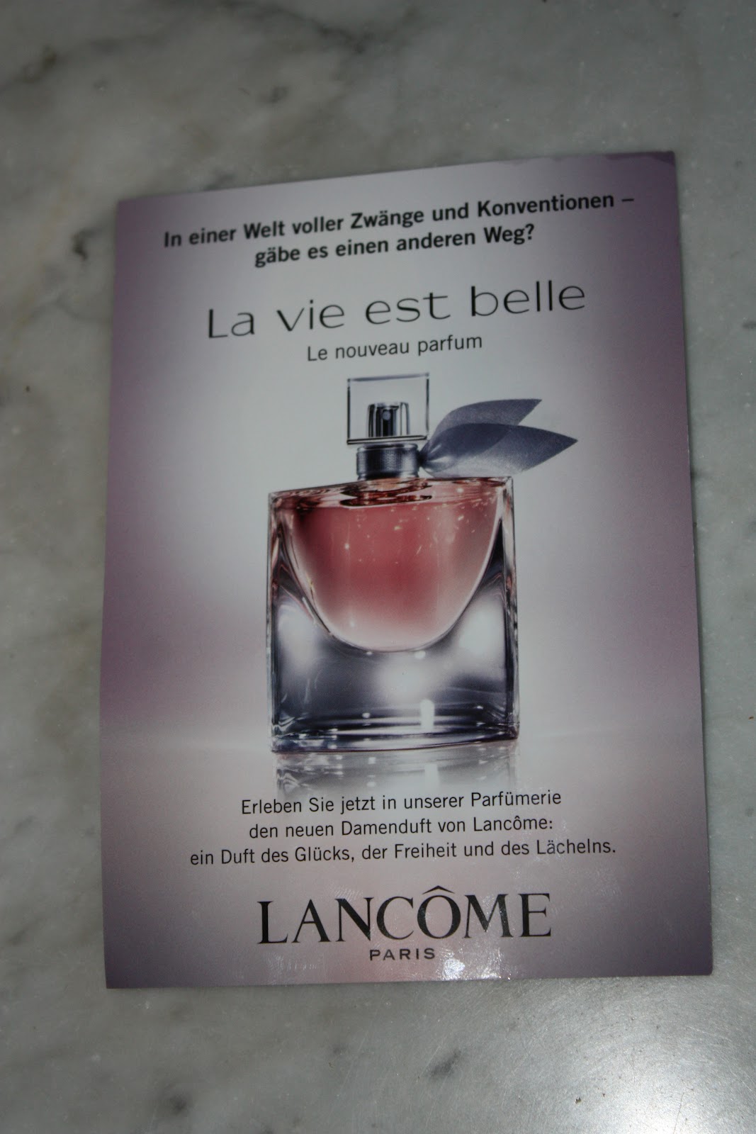 recreational drug: La vie est belle