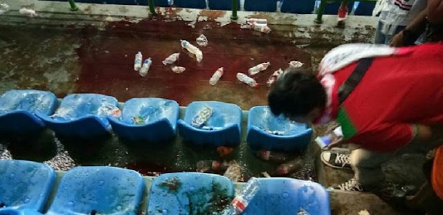 Geger Suporter Tewas Usai Laga Indonesia Vs Fiji, Ini Dia Videonya. Ngeri........!