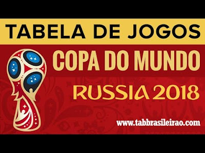 Copa do Mundo 2018: Confira tabela com datas e horários dos jogos