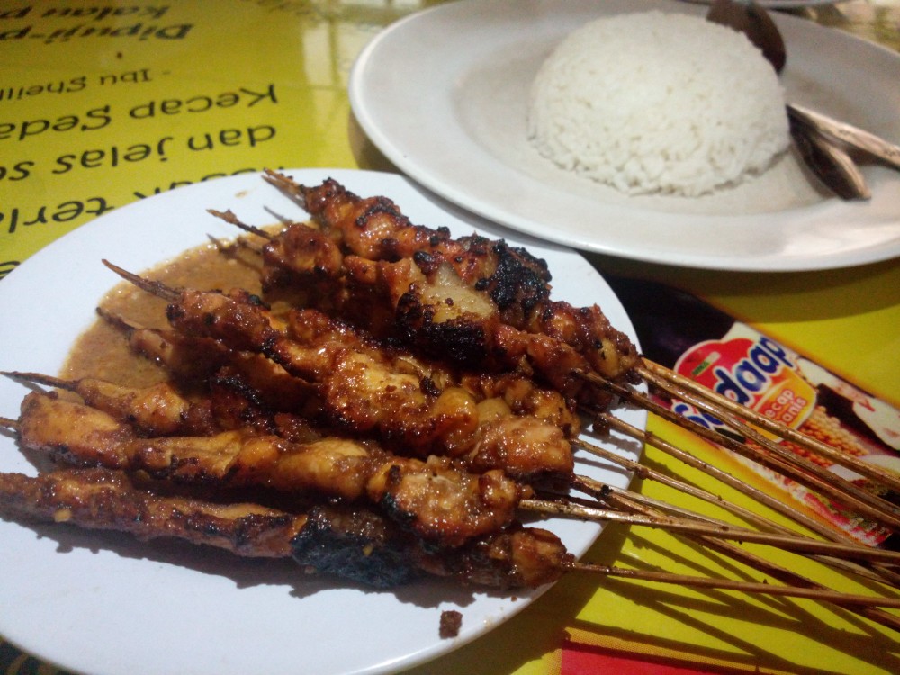 Sate Bebek Cibeber Sate Bebek Cibeber