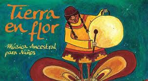 Arte de tapa e ilustraciones para Tierra en Flor, música ancestral  para niños de Graciela Mendoza.