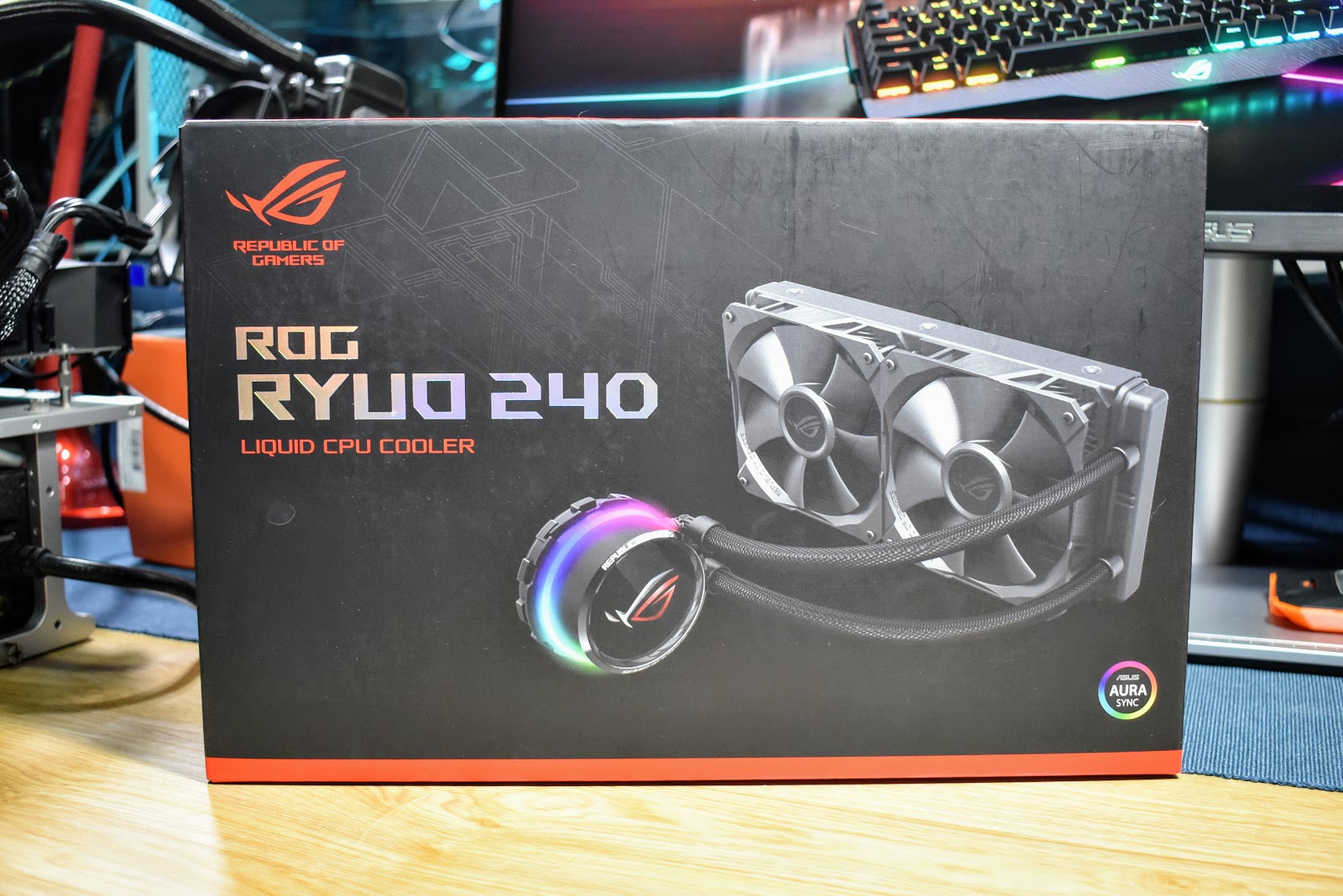 心得】ROG RYUO 240 龍王的水冷散熱器輕開箱！ @電腦應用綜合討論哈啦