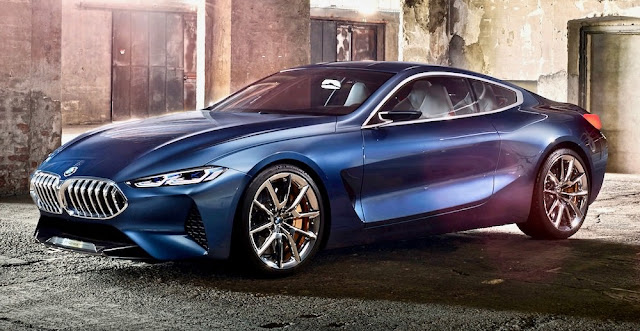 BMWの新型「8シリーズクーペ」を示唆する「コンセプト8シリーズ」