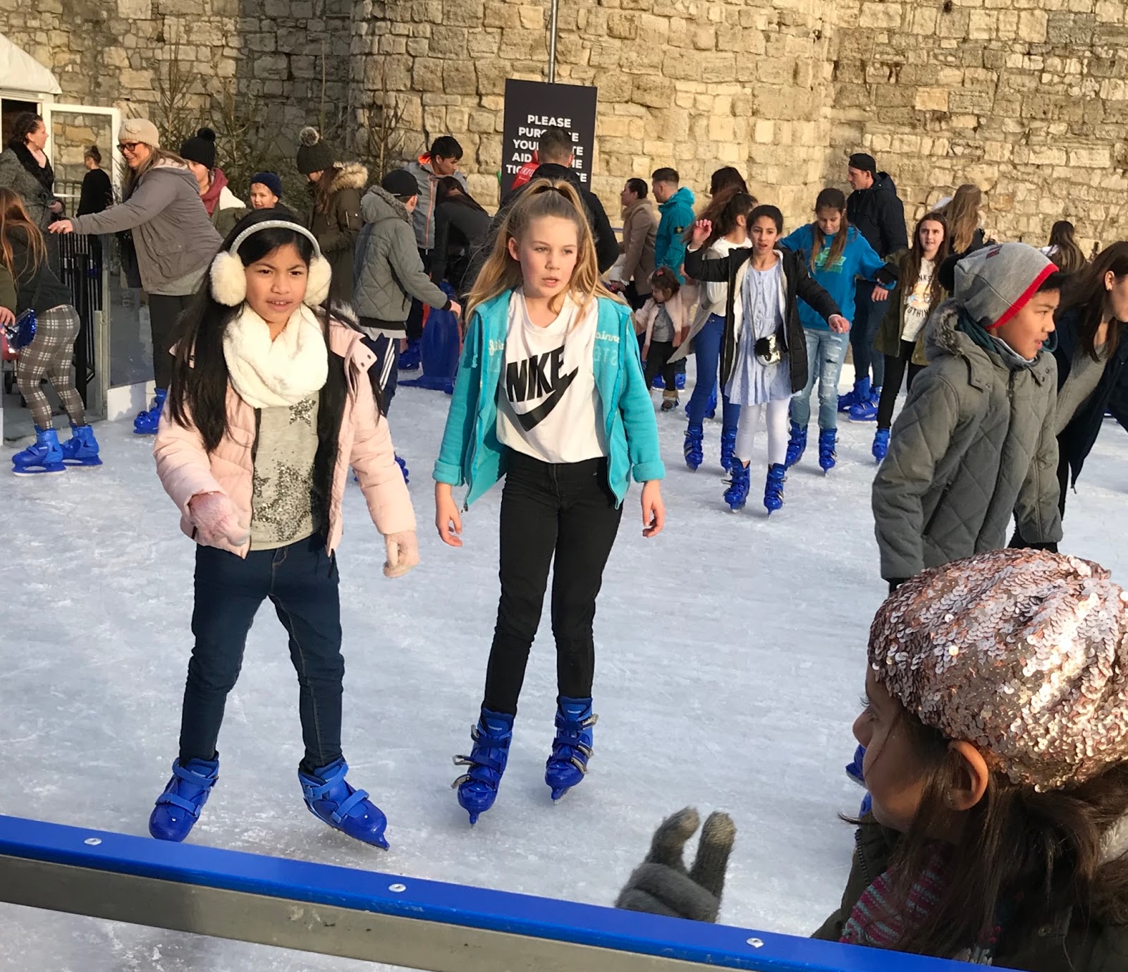 I am homebased Southampton Ice Skate experience