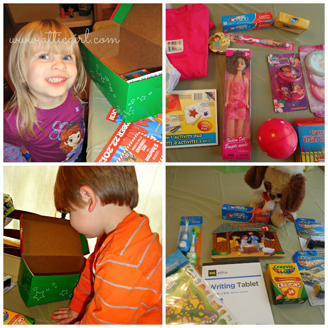 Operation Christmas Child Veggie Tales Shoebox Packing Party Giving Back