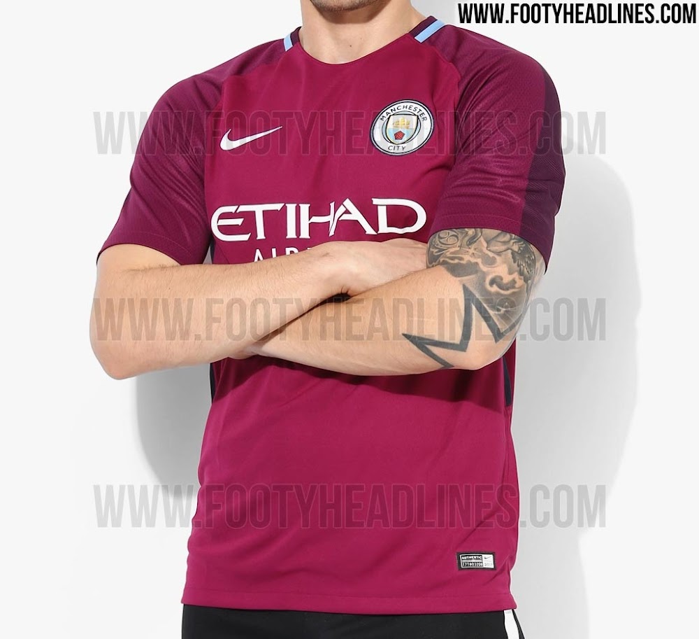 Manchester City 17-18 Home, Away & Third Kits Revealed - Footy Headlines