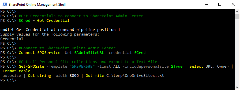 using onedrive