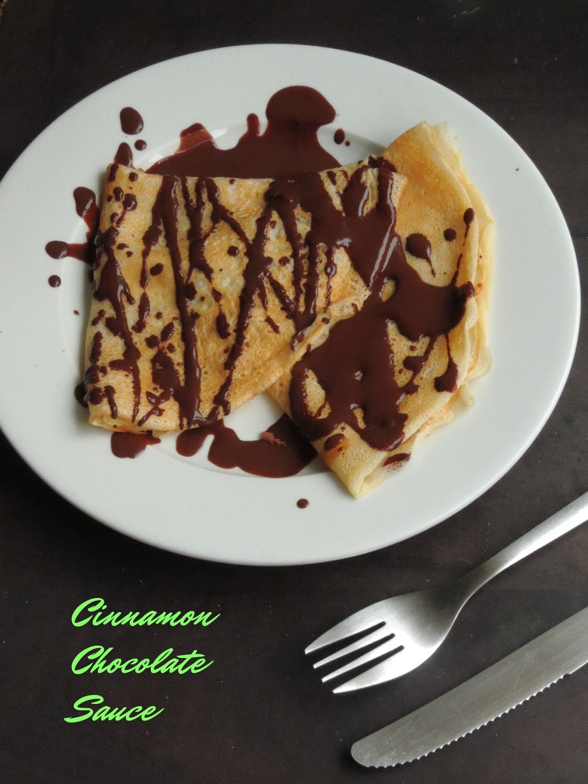 Cinnamon Chocolate Sauce Cook N Click