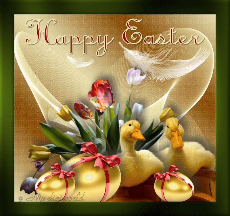 My digiworld Happy Easter