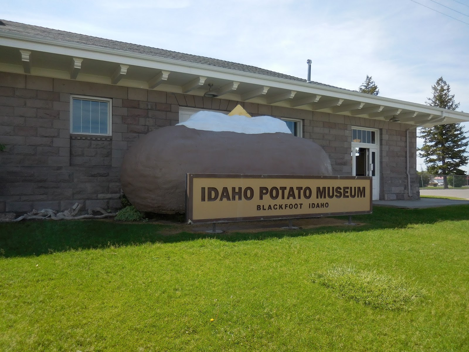 Living Our Dream Idaho Potato Museum in Blackfoot, Idaho