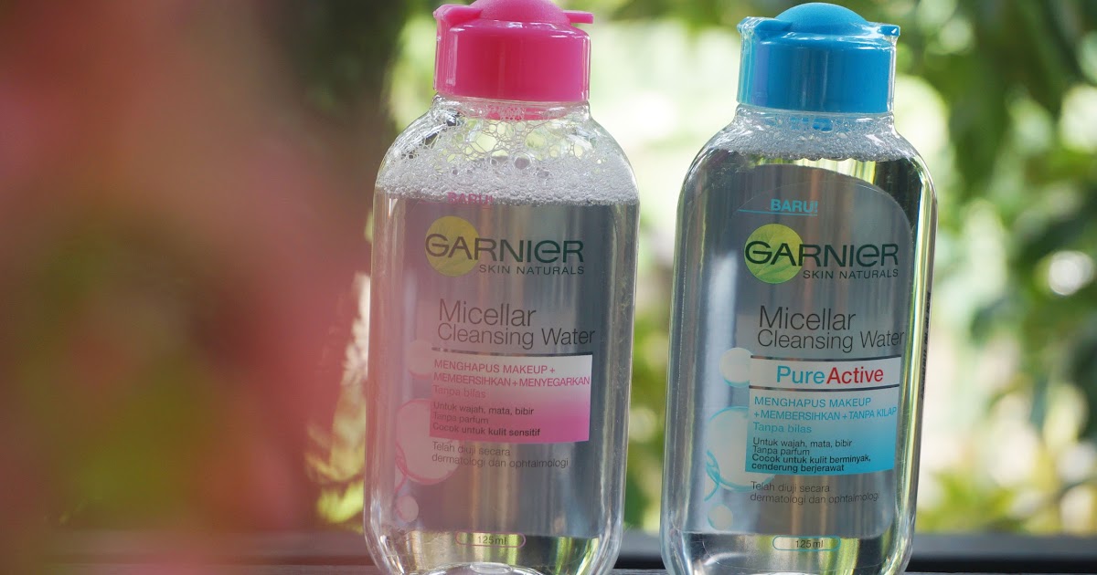 Andiani S Beauty Journal Indonesian Beauty Blogger Review Garnier Micellar Water Biru Dan Pink