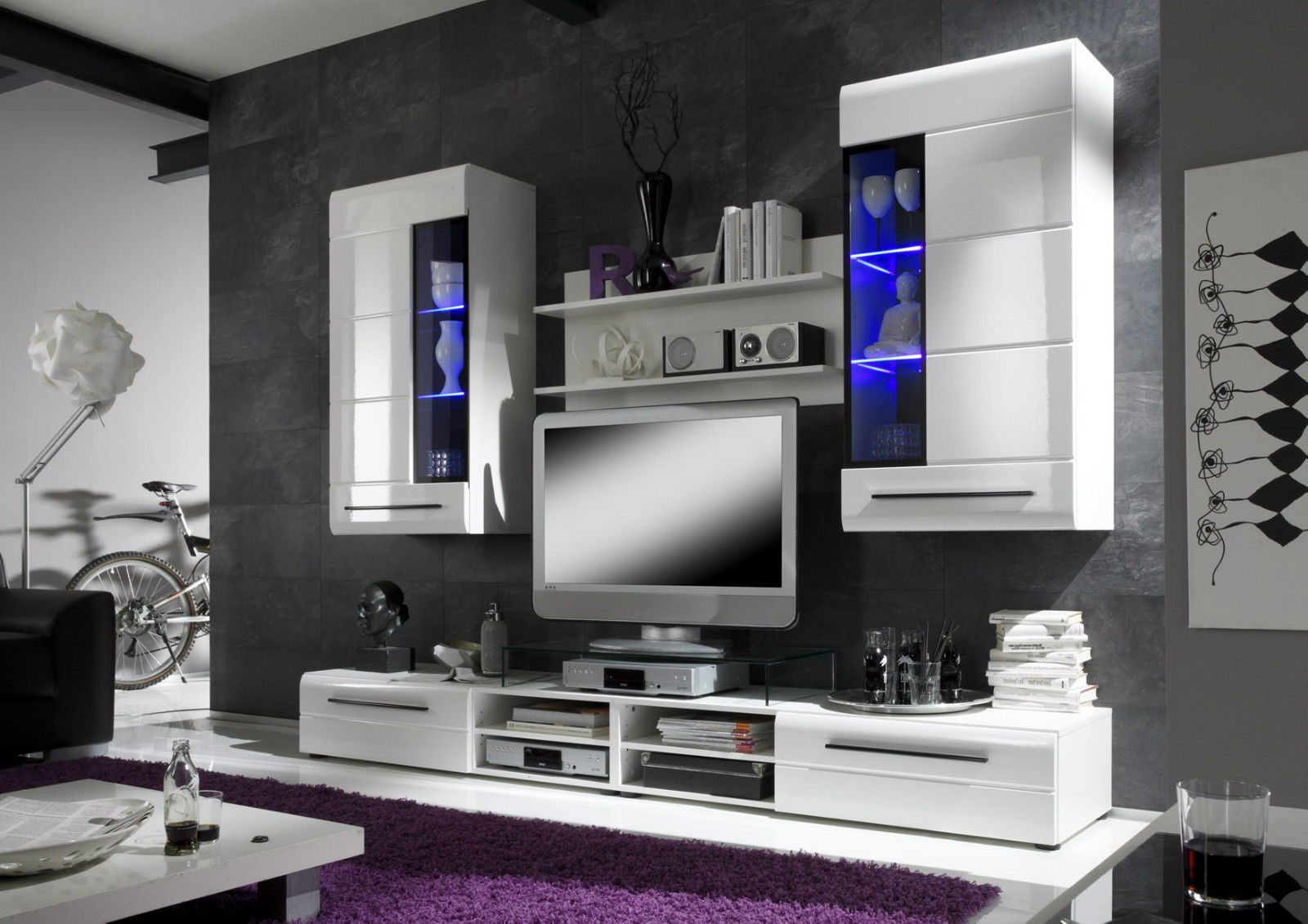 Wohnzimmer Anbauwand Home Creation