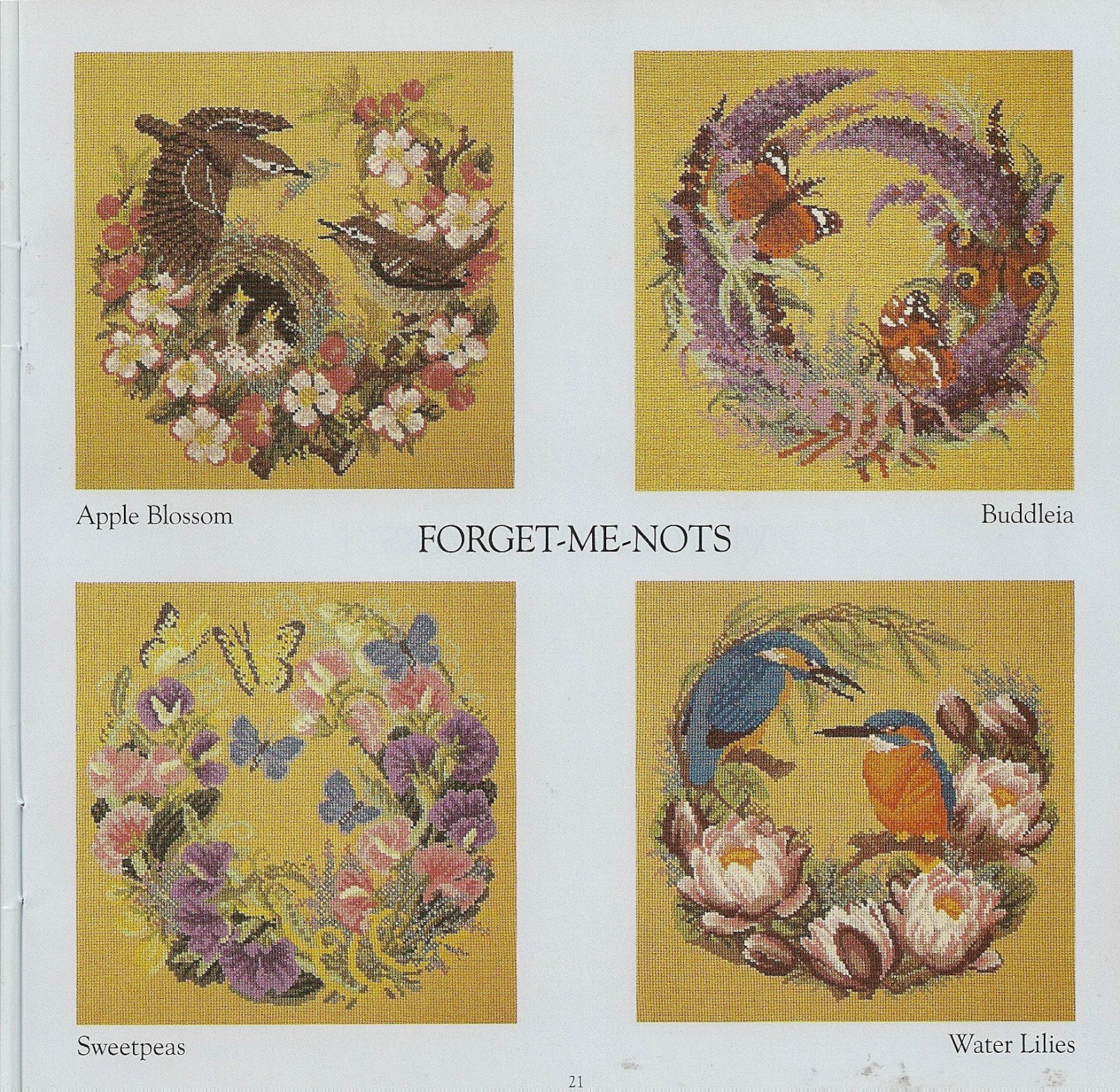 My Purple Velvet Box Full of Stuff Elizabeth Bradley Needlework Kits