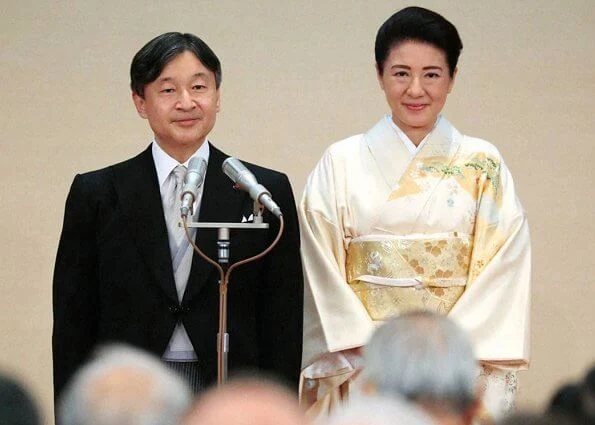 Crown Prince Akishino, Crown Princess Kiko, Princess Mako, Princess Kako and other members of the Imperial Family