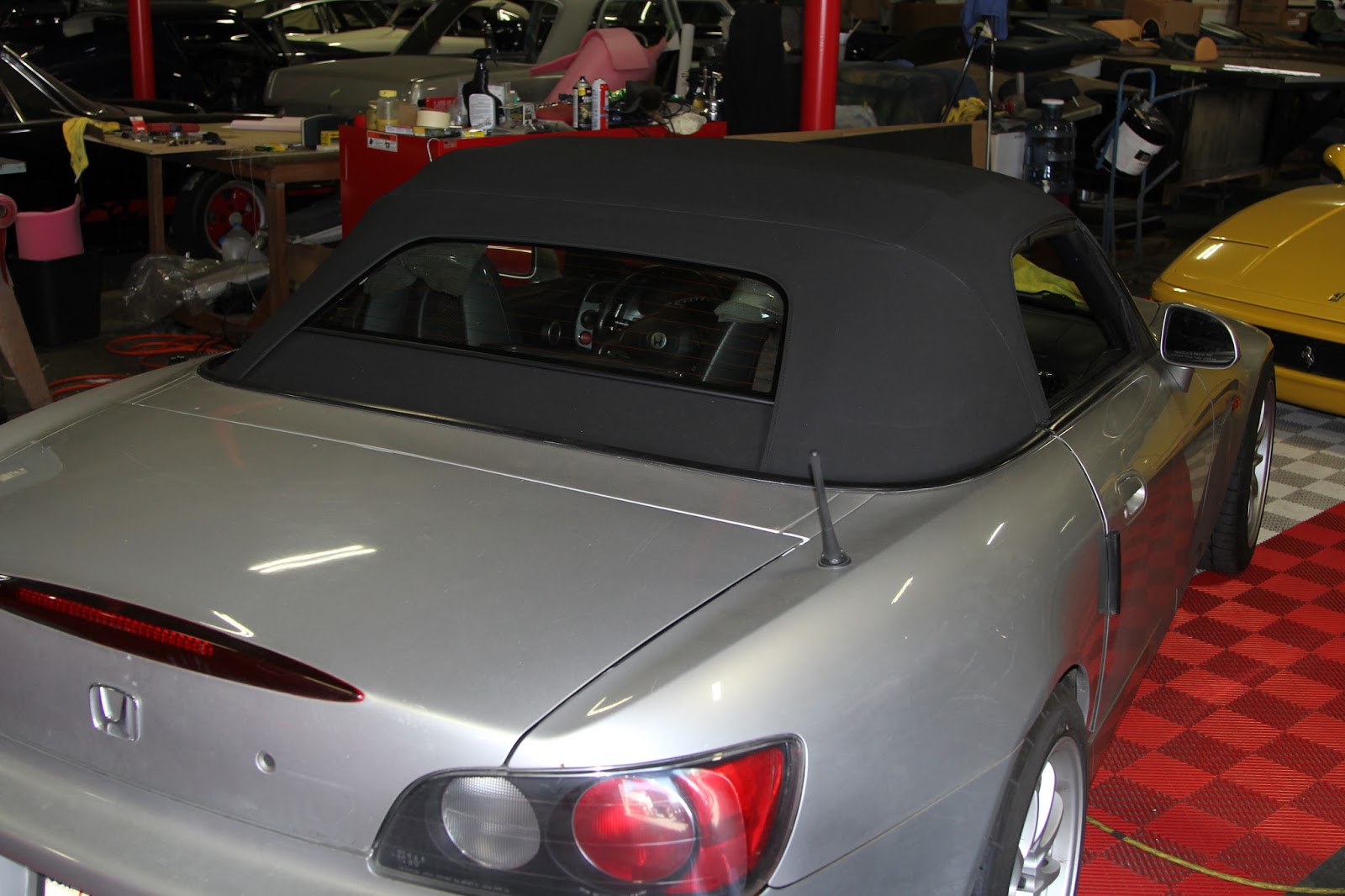 Cooks Upholstery and Classic Restoration: Honda S2000 Convertible Top