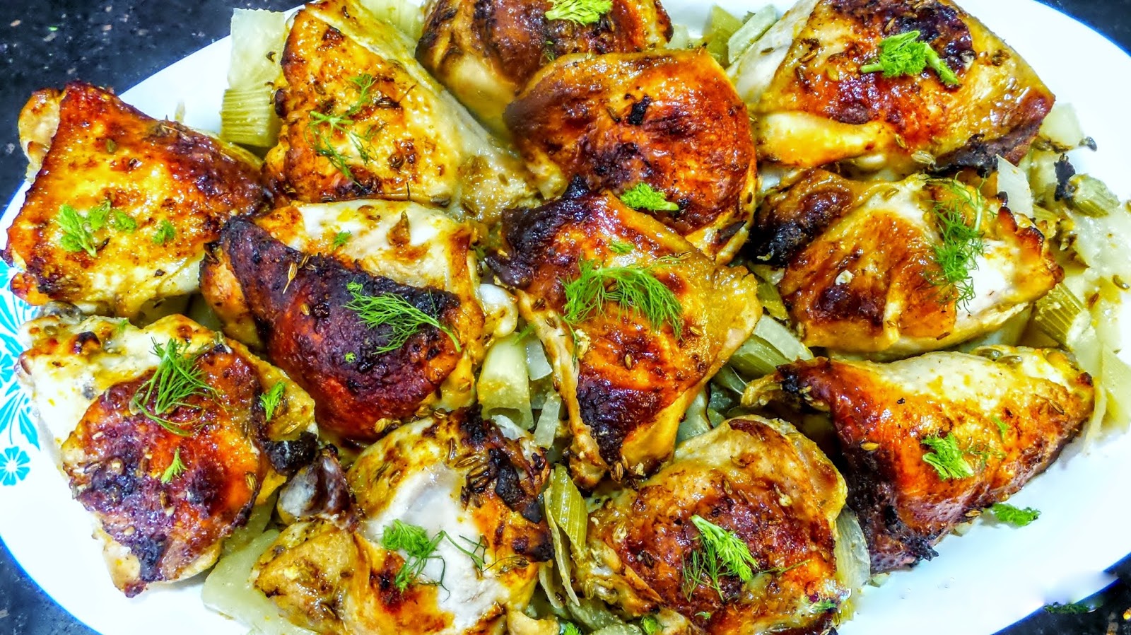 HAPPY RETIREE'S KITCHEN Chicken Traybake with Fennel, Orange and Lemon