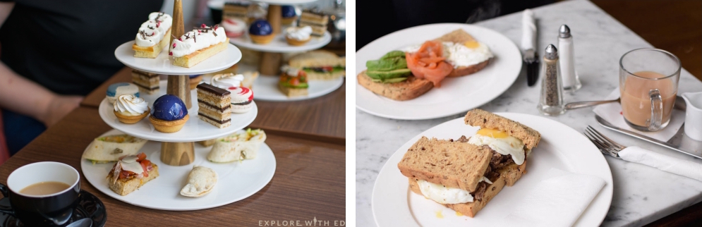 Afternoon Tea and Breakfast Dishes