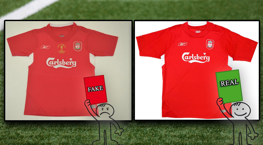 How To Spot Current & Classic Fake Football Kits Detailed Guide Footy Headlines