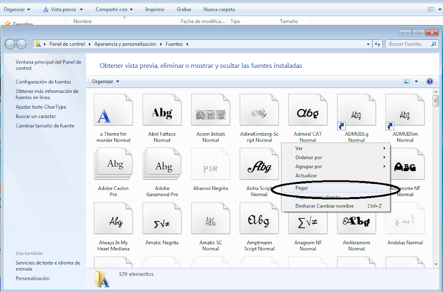 como descargar e instalar fuentes gratis