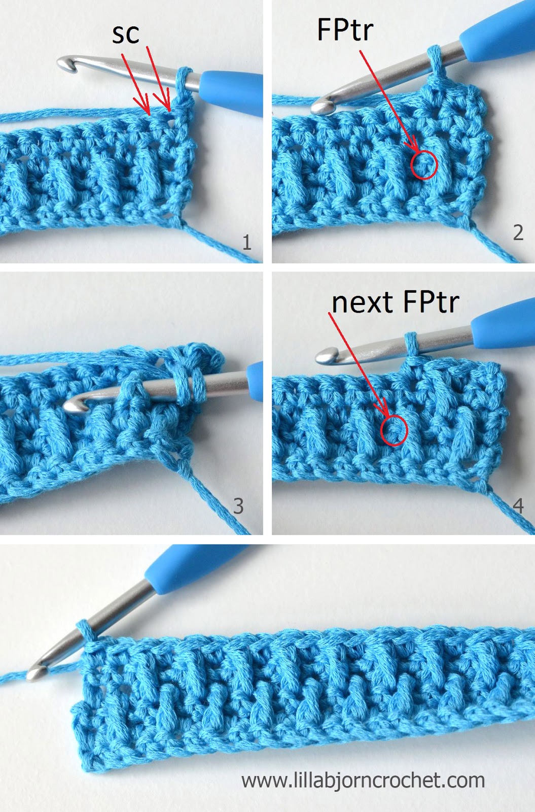 ?resund Sky Bathmat - Free crochet pattern by Lilla Bjorn Crochet