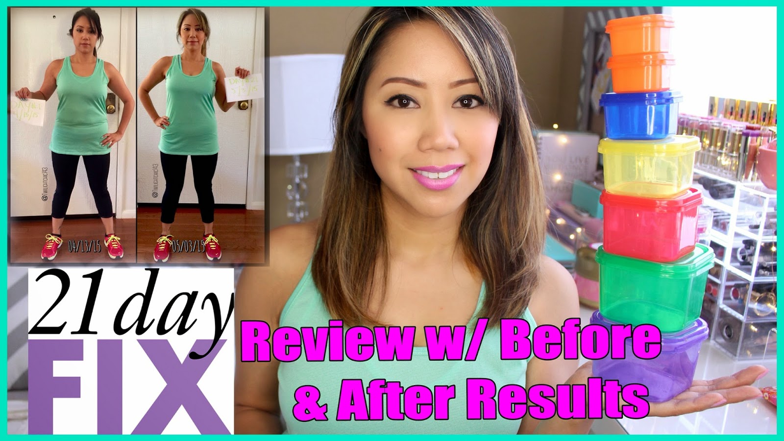 21 Day Fix Review w/Before & After Results | TwilightChic143 - Tin's