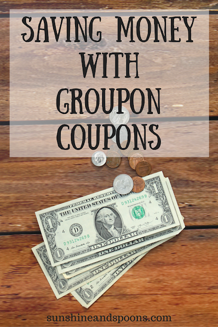 Saving money with Groupon coupons
