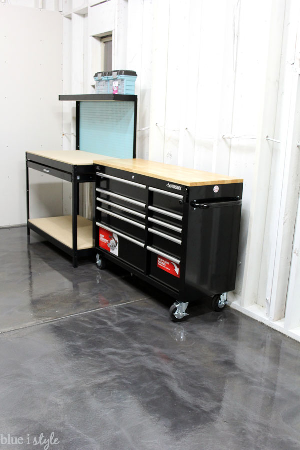 How To Apply Rocksolid Metallic Garage Floor Finish Blue I