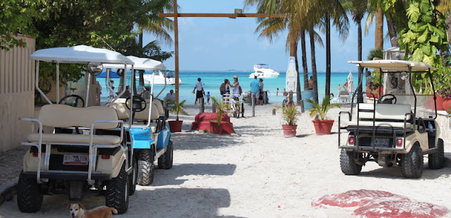 Como andar na Isla Mujeres em Cancún Como andar na Isla Mujeres em Cancún
