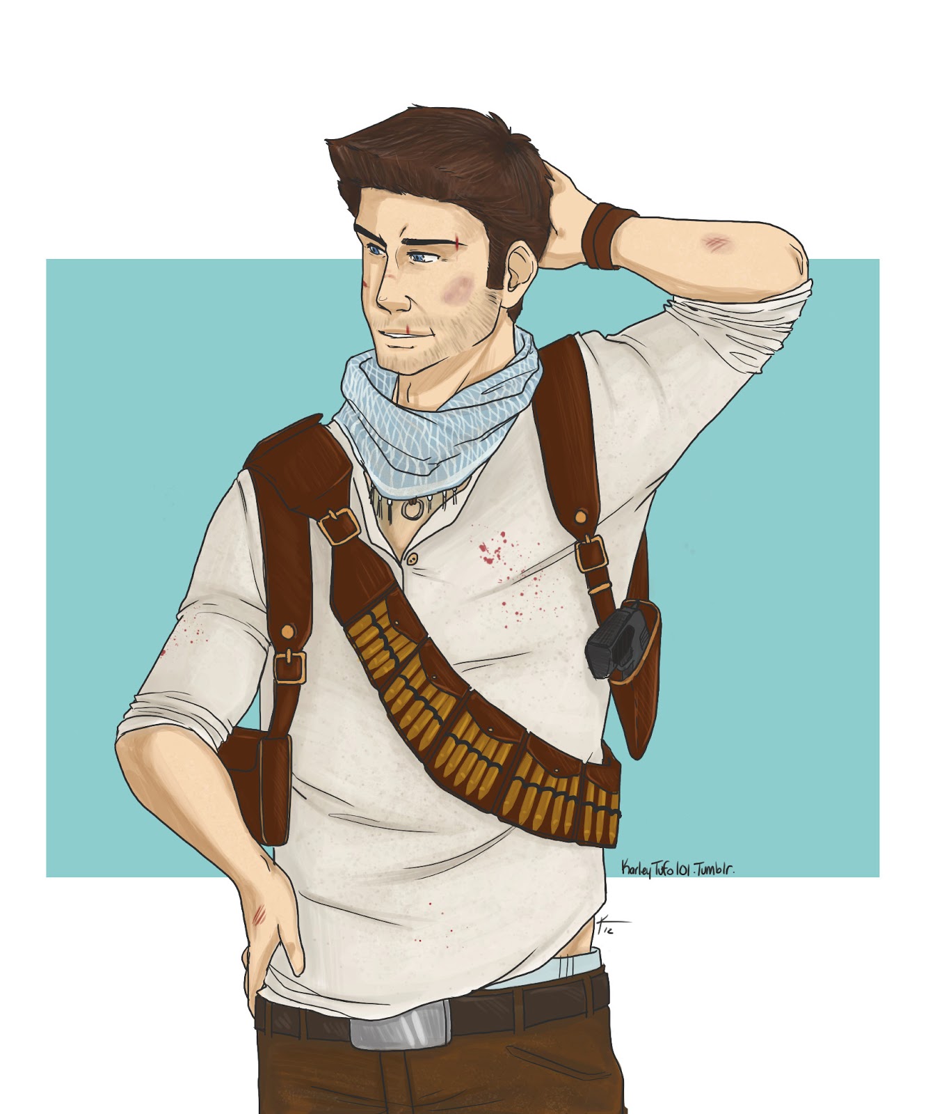 Shotastic. Нейтан Дрейк арт. Нарисовать Нейтана Дрейка