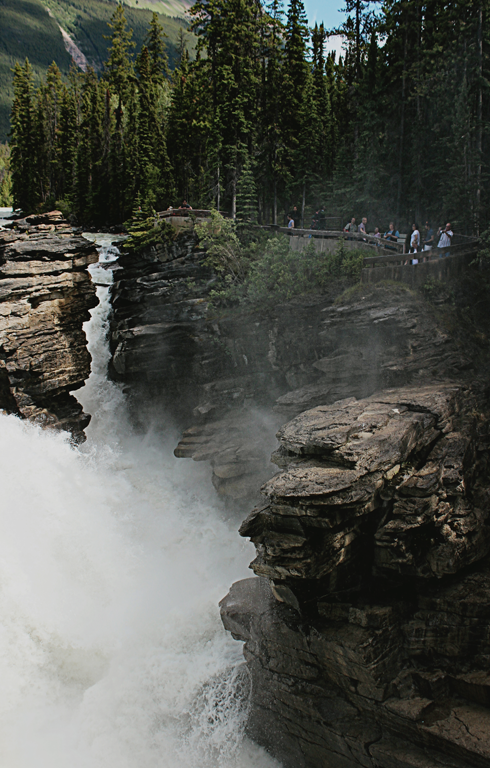 Athabasca Falls Jasper Alberta