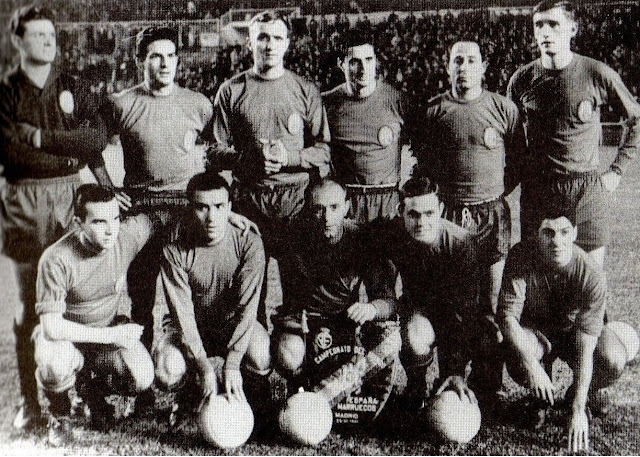 EQUIPOS DE FÚTBOL SELECCIÓN DE ESPAÑA en la temporada 196162